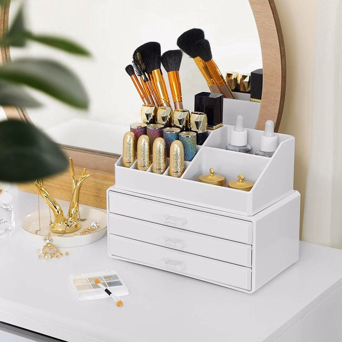 Waar kan ik mijn make-up het beste opbergen?