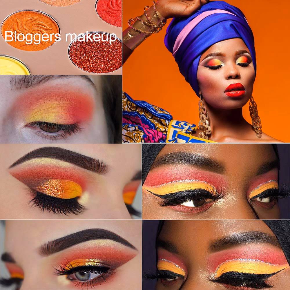 ¿Qué color combina con amarillo en los ojos?