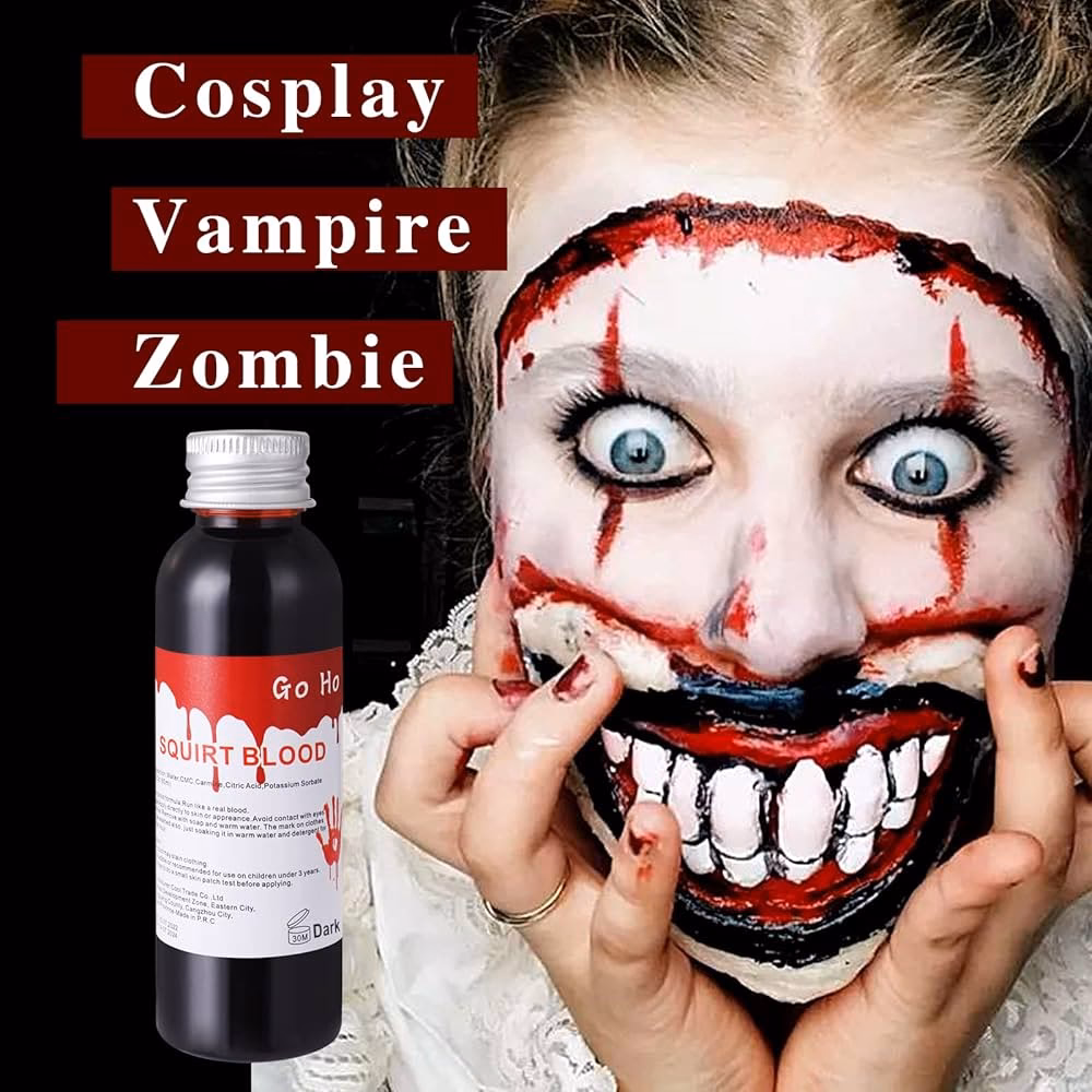 ¿Qué se puede utilizar para simular sangre?