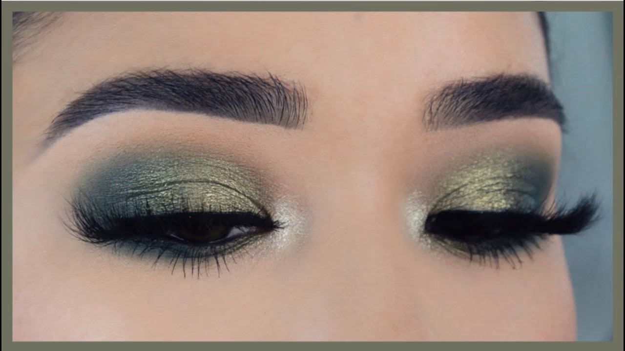 ¿Cómo combinar la sombra verde?