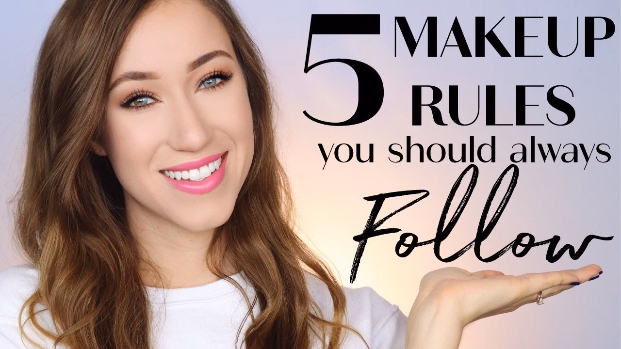 What are the basic rules of makeup?