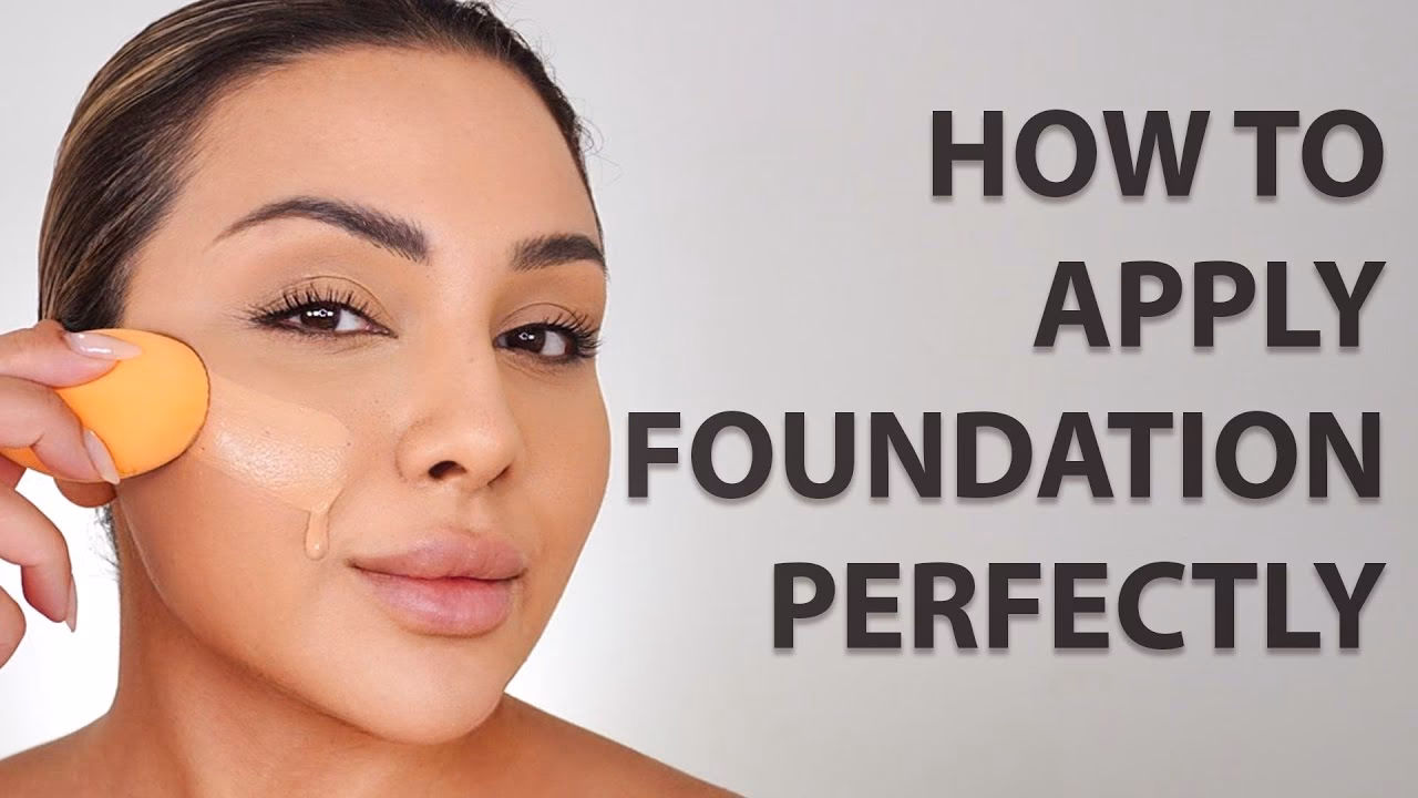 How do I make my foundation look seamless?