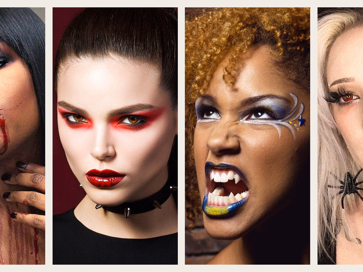 How to apply makeup to look like a vampire?