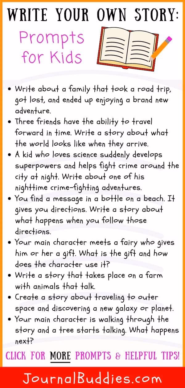 How do you make up your own story?