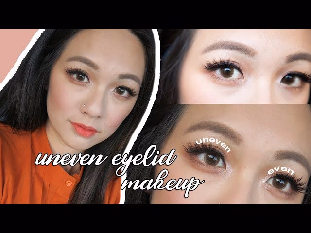 How to apply makeup when one eye is smaller than the other?