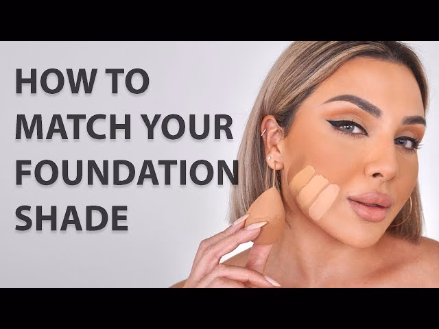 How do I find my exact foundation match?