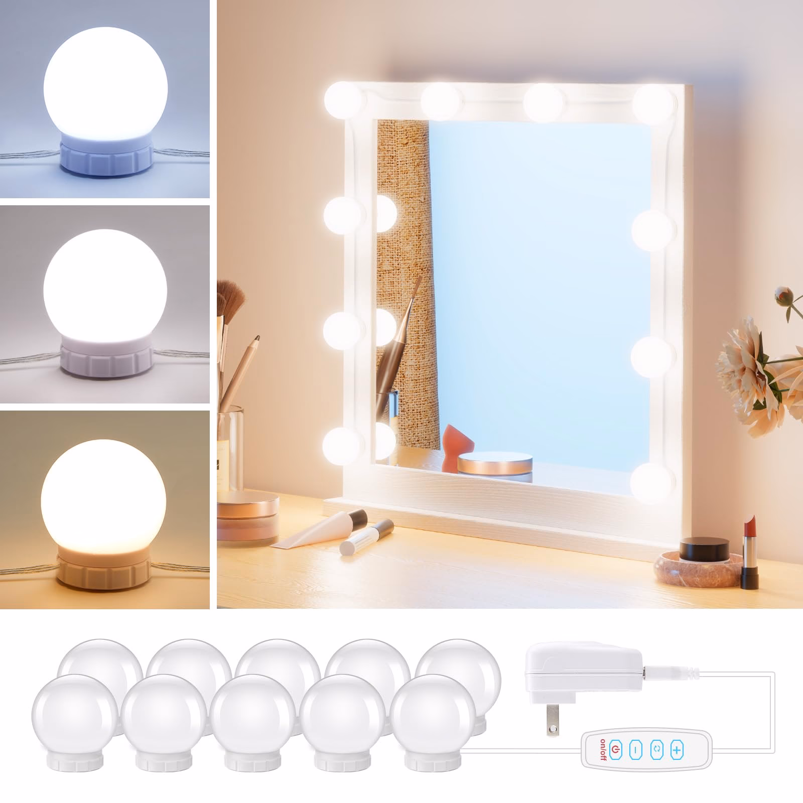 Are soft white or daylight bulbs better for makeup?