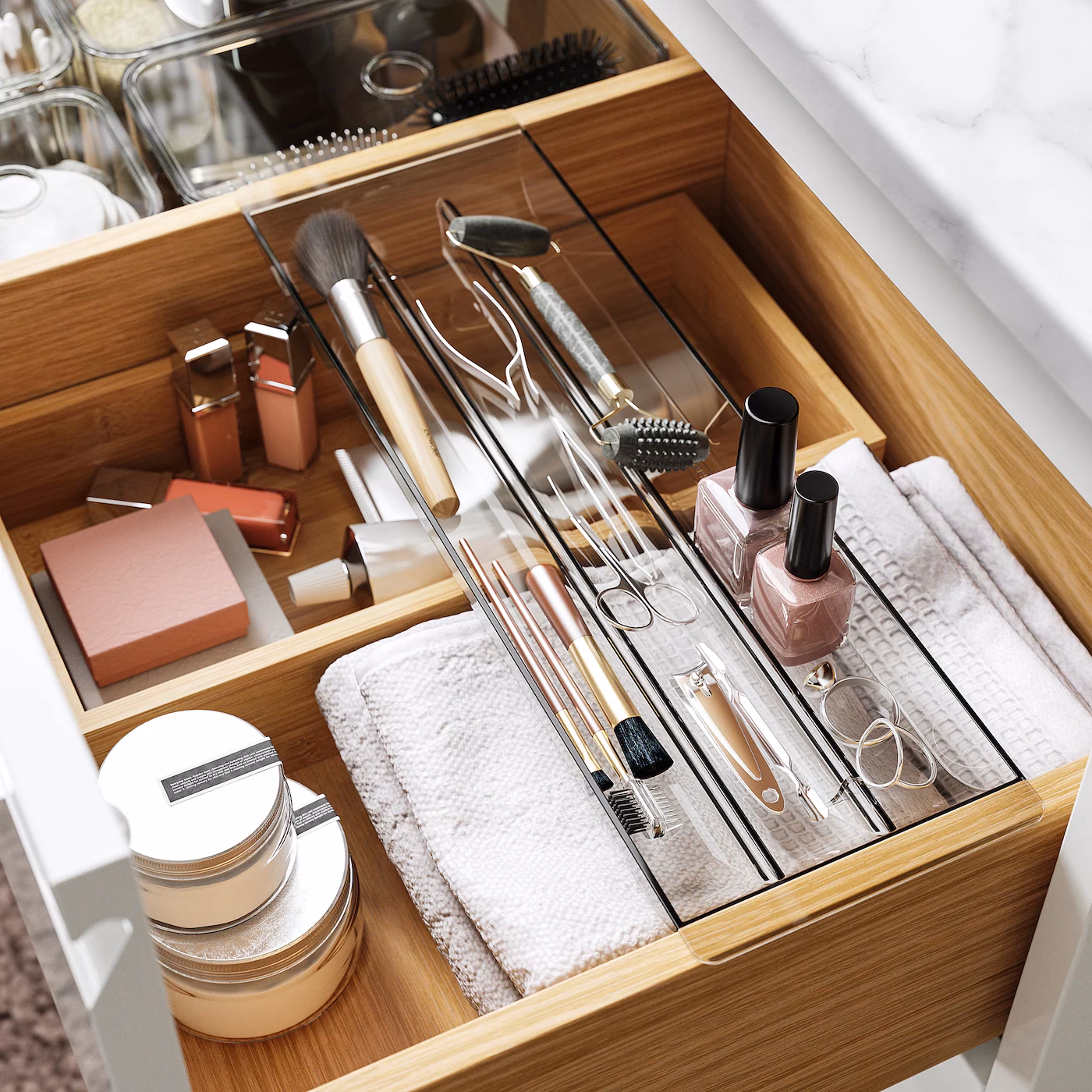 How tall are the Ikea drawers?