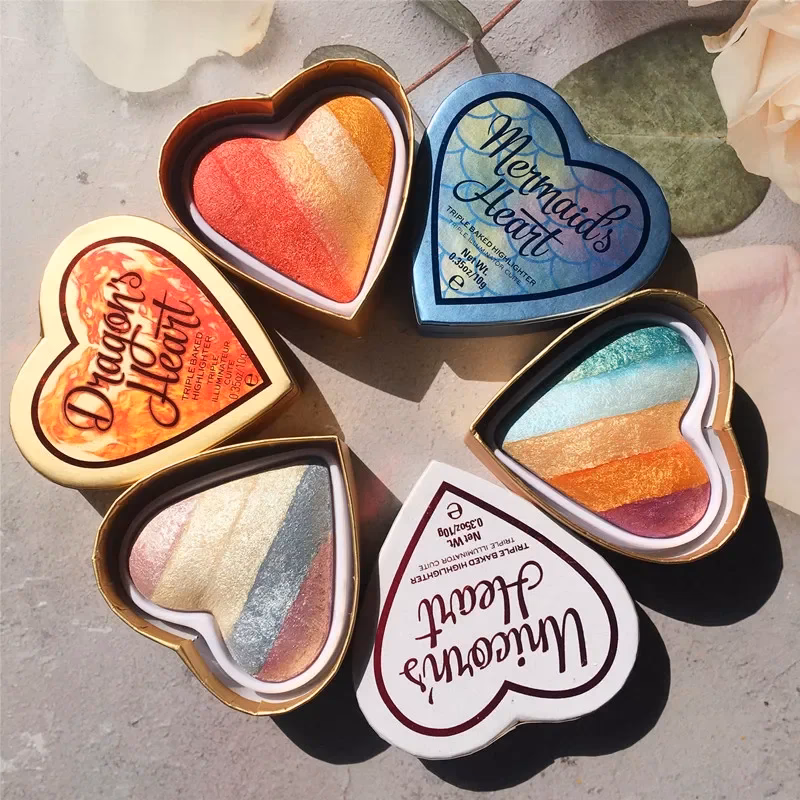 What is the I Heart Revolution pineapple ombre highlighter?
