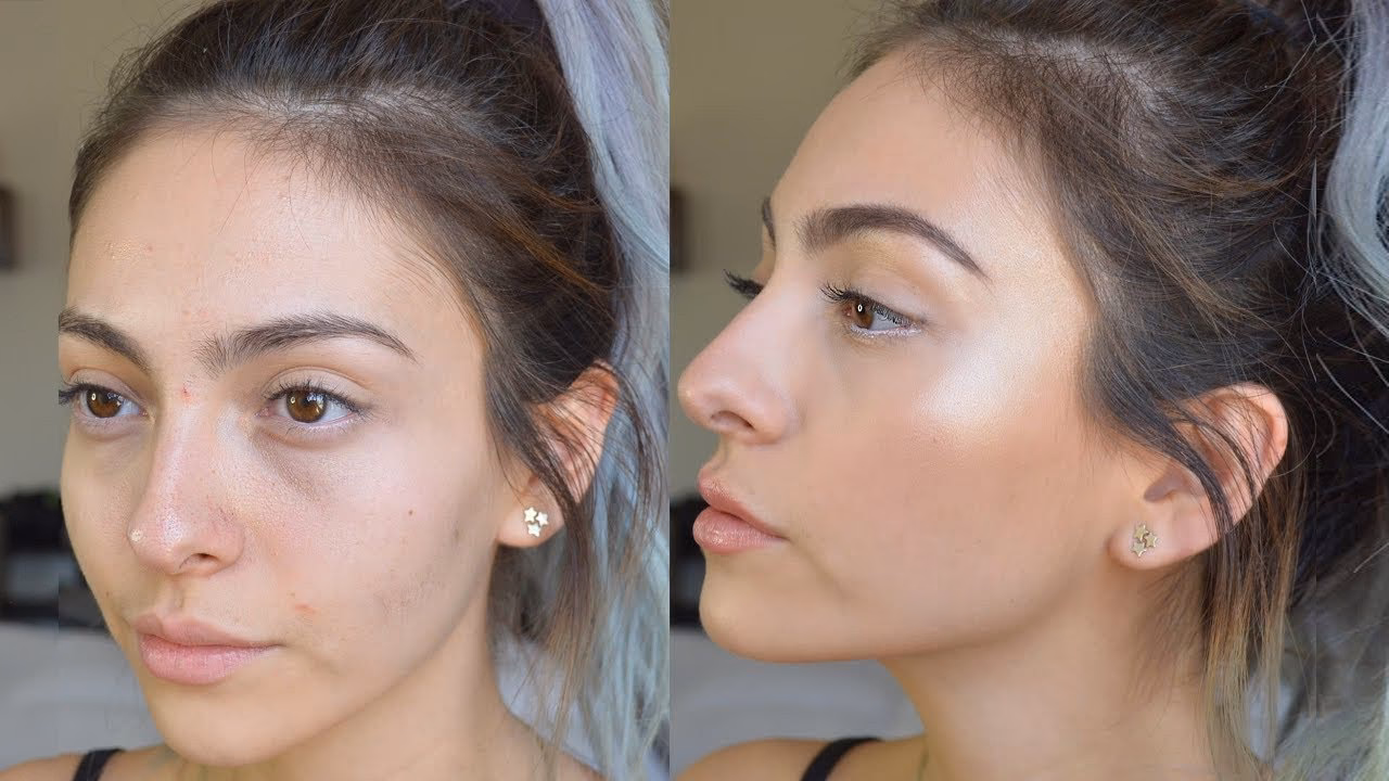 ¿Cómo ir sin base de maquillaje?