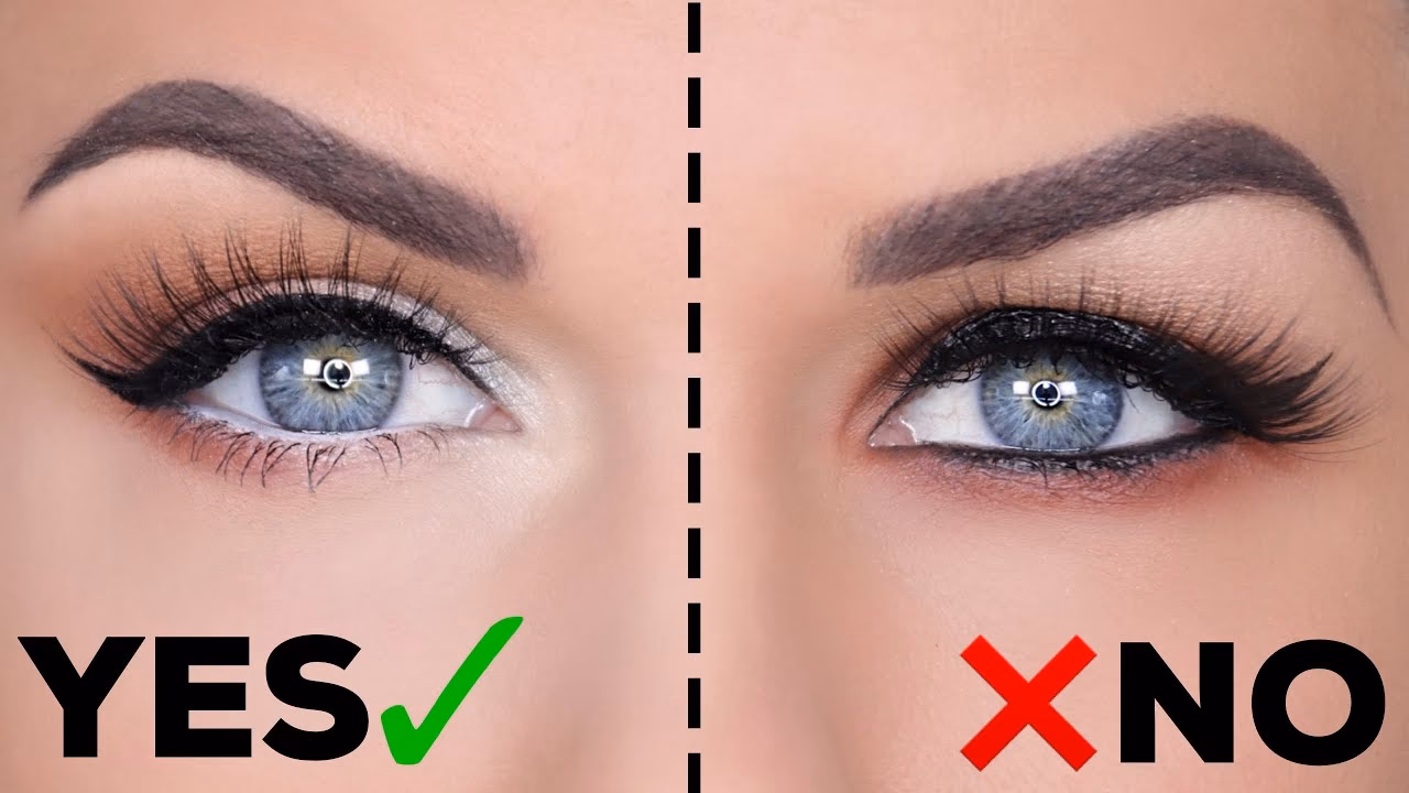 Should I wear eyeliner if I have hooded eyes?