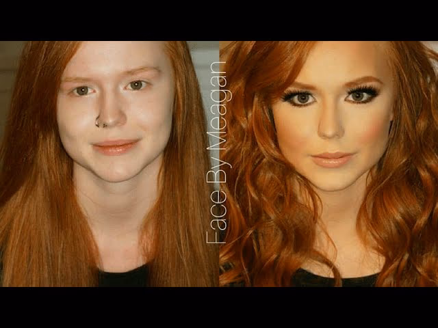 What makeup looks best on redheads?