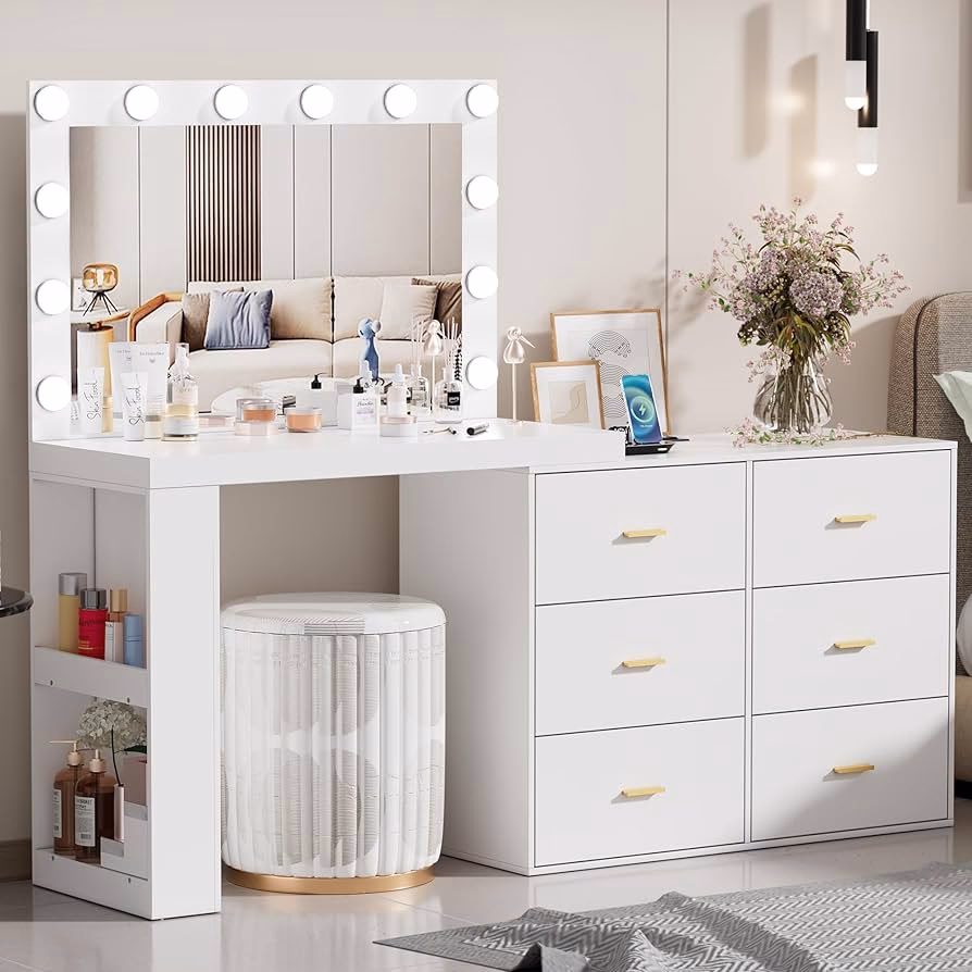 What is the proper name for a makeup table?