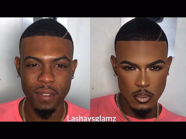 What percentage of straight men wear makeup?