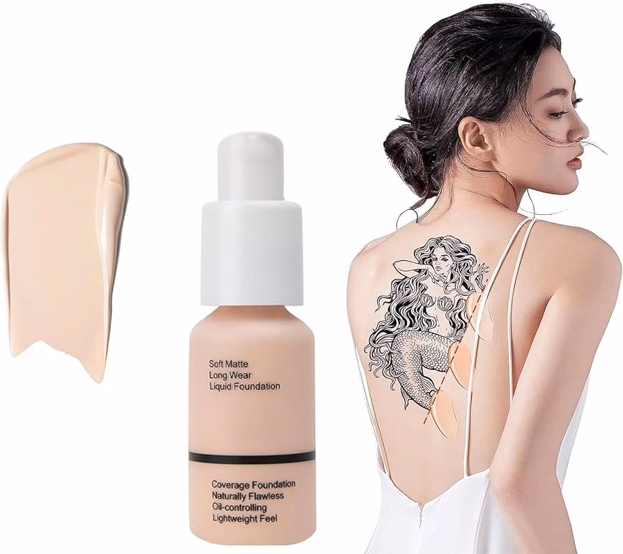 ¿Qué maquillaje cubre los tatuajes?