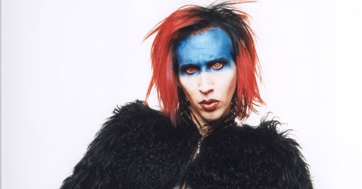 What does Marilyn Manson's upside down cross mean?