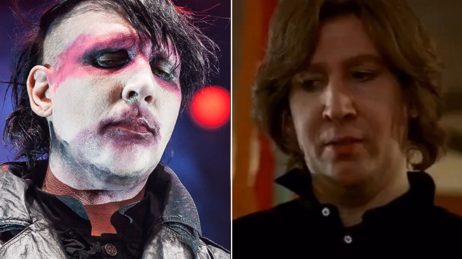 Why does Marilyn Manson wear so much makeup?
