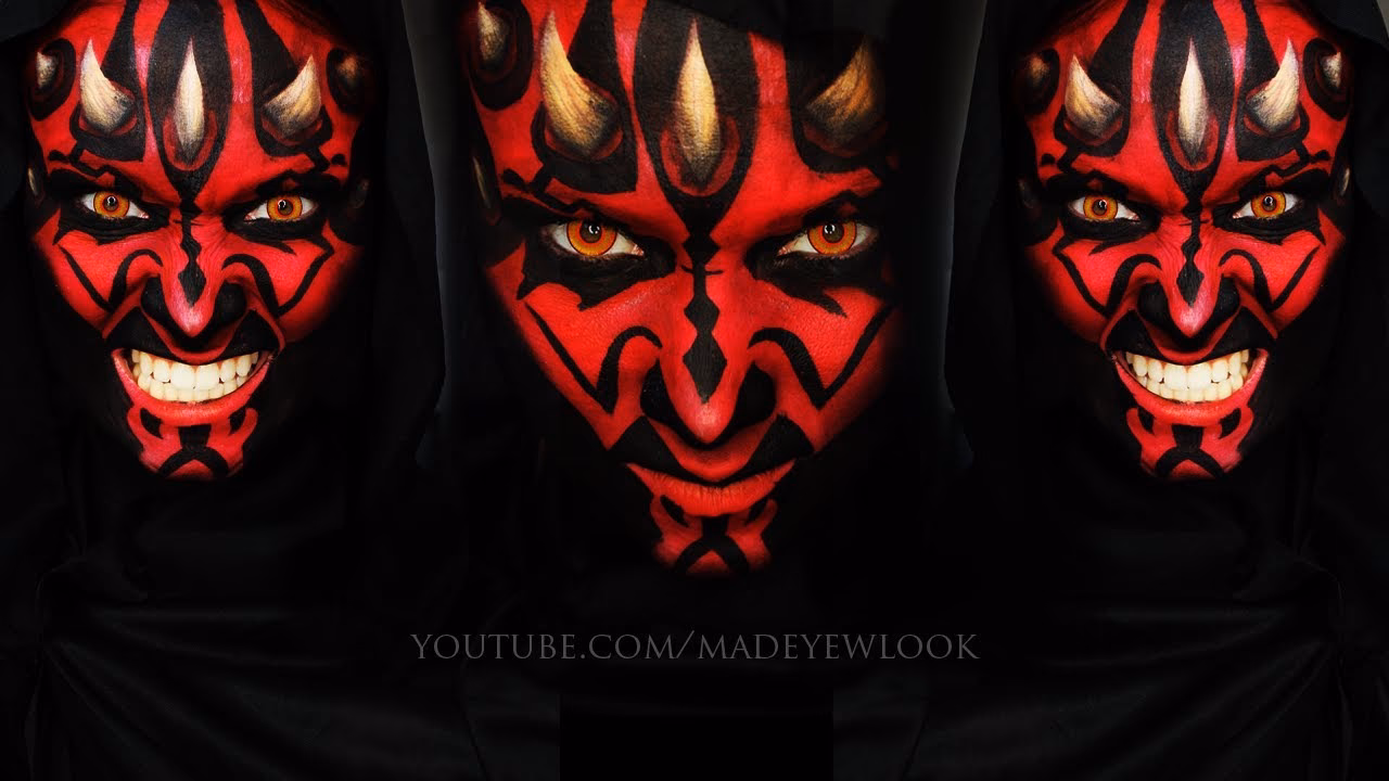 How long did it take to do Darth Maul makeup?