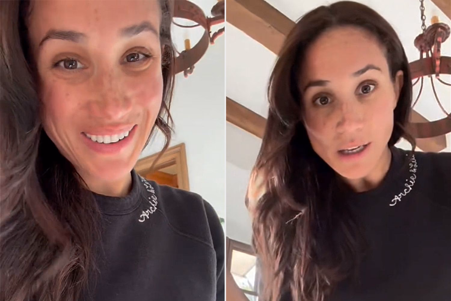 Why does Meghan Markle touch her hair so much?