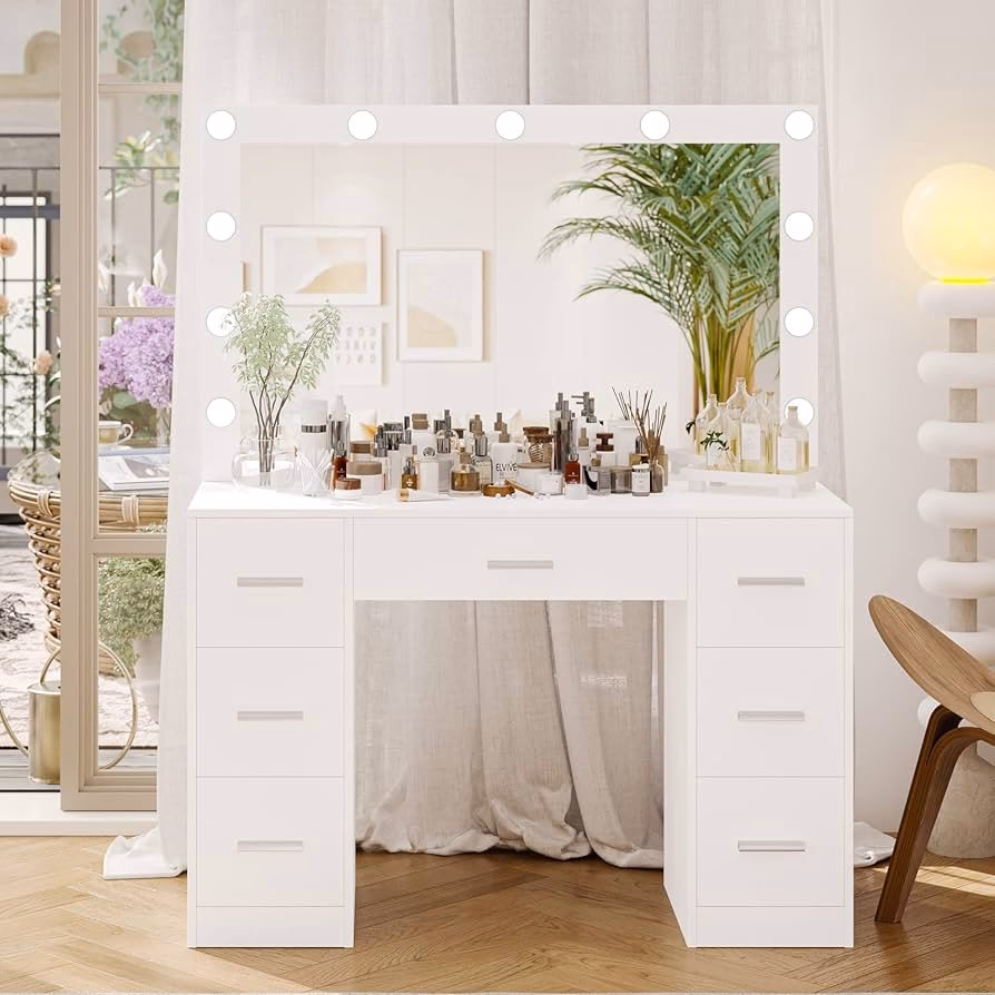 ¿Cómo se llama la mesa donde se maquillan?