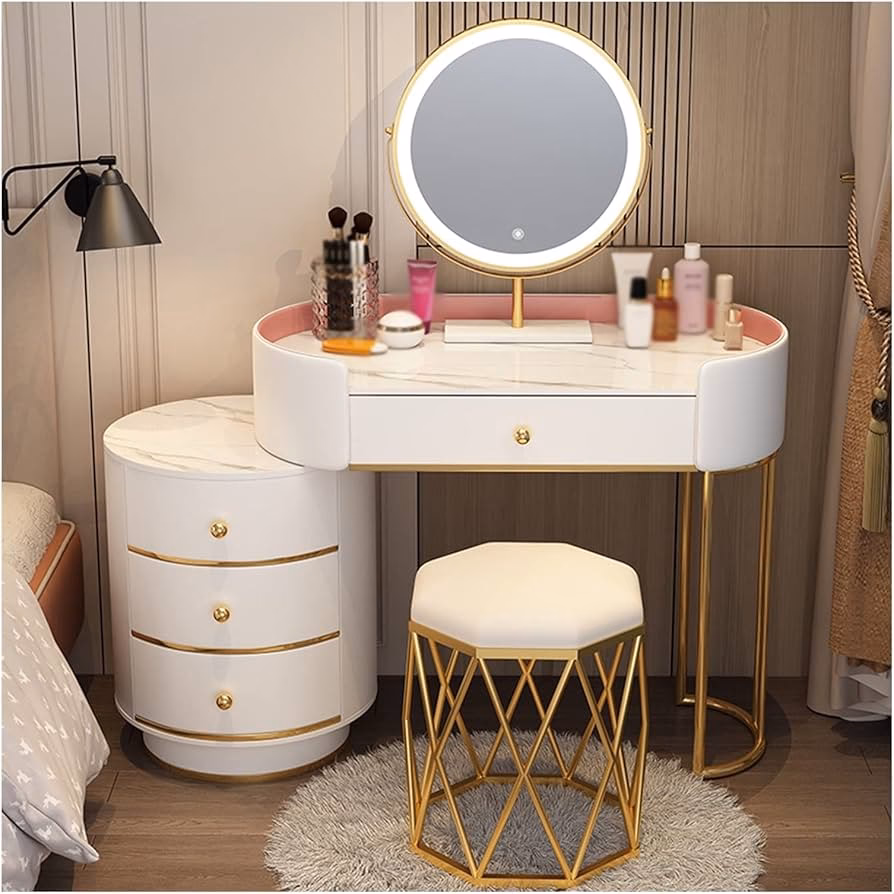 ¿Cómo se llama la mesa donde se pone el maquillaje?