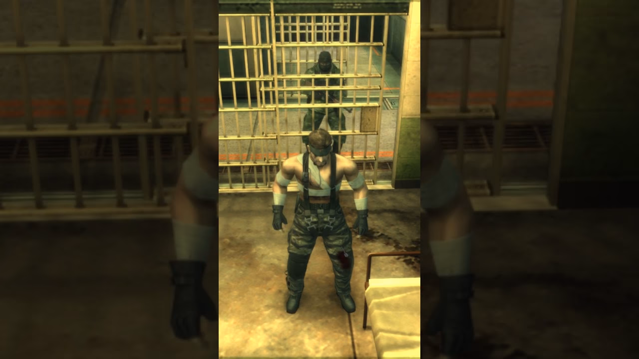 Why did Snake throw up MGS3?