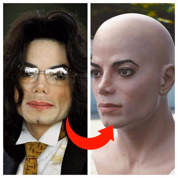Why did Michael Jackson cover his skin?