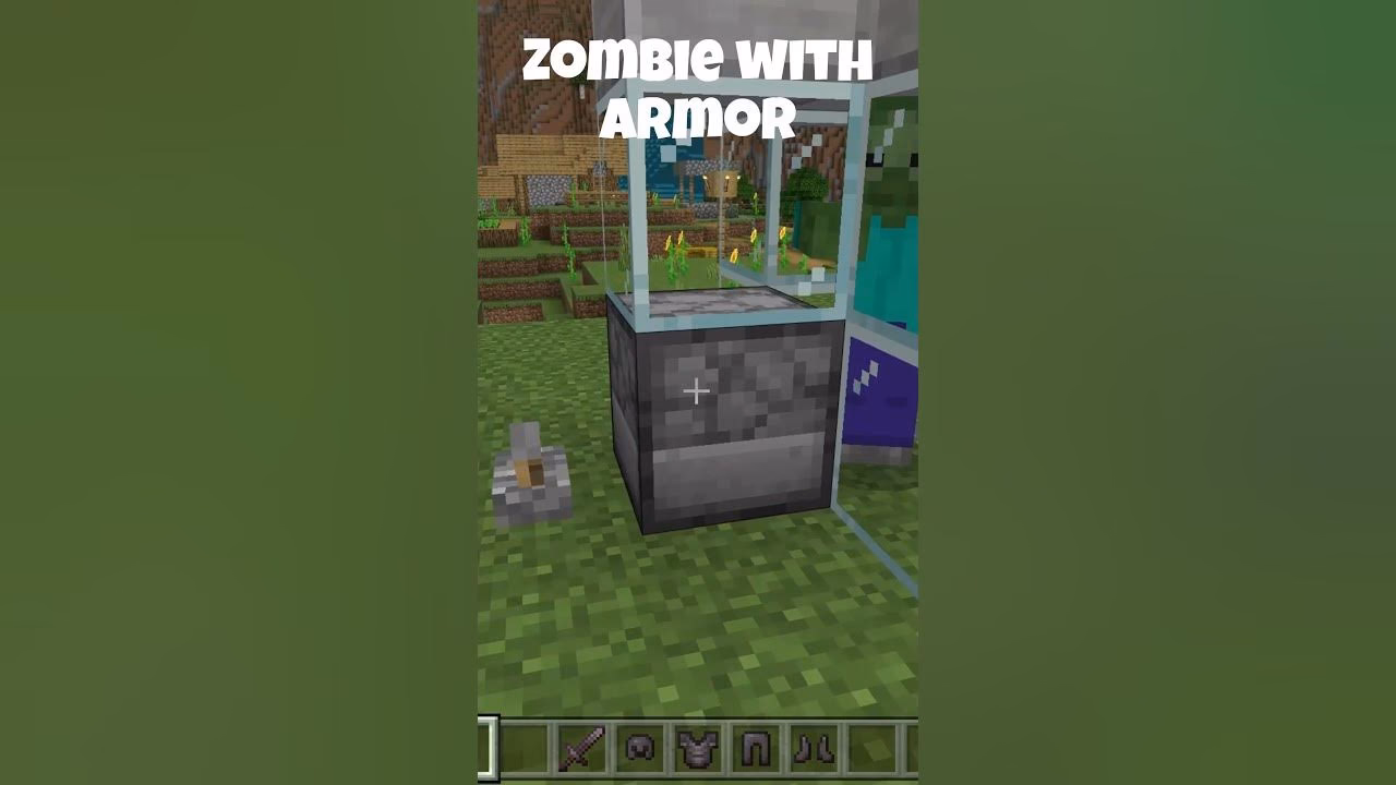 Can zombies pick up loot in Minecraft?