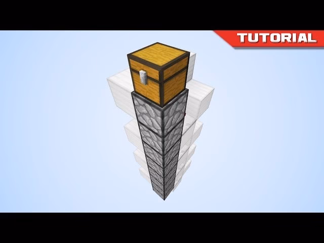Is there a way to make items go up in Minecraft?