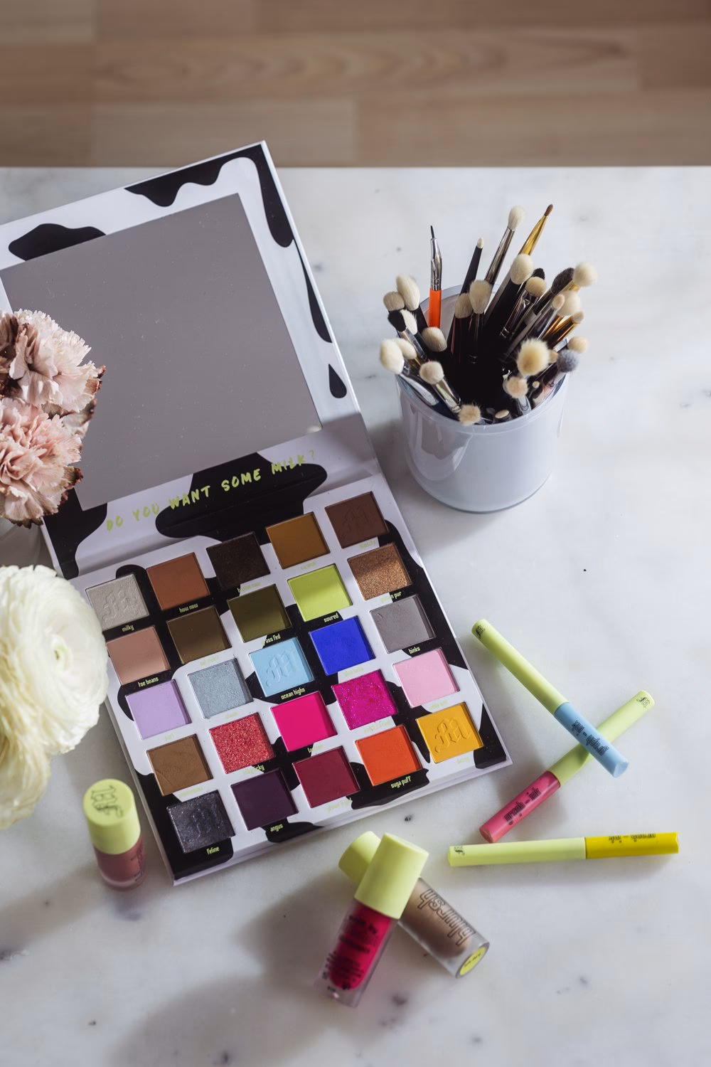 Who is makeup by Mitchell?