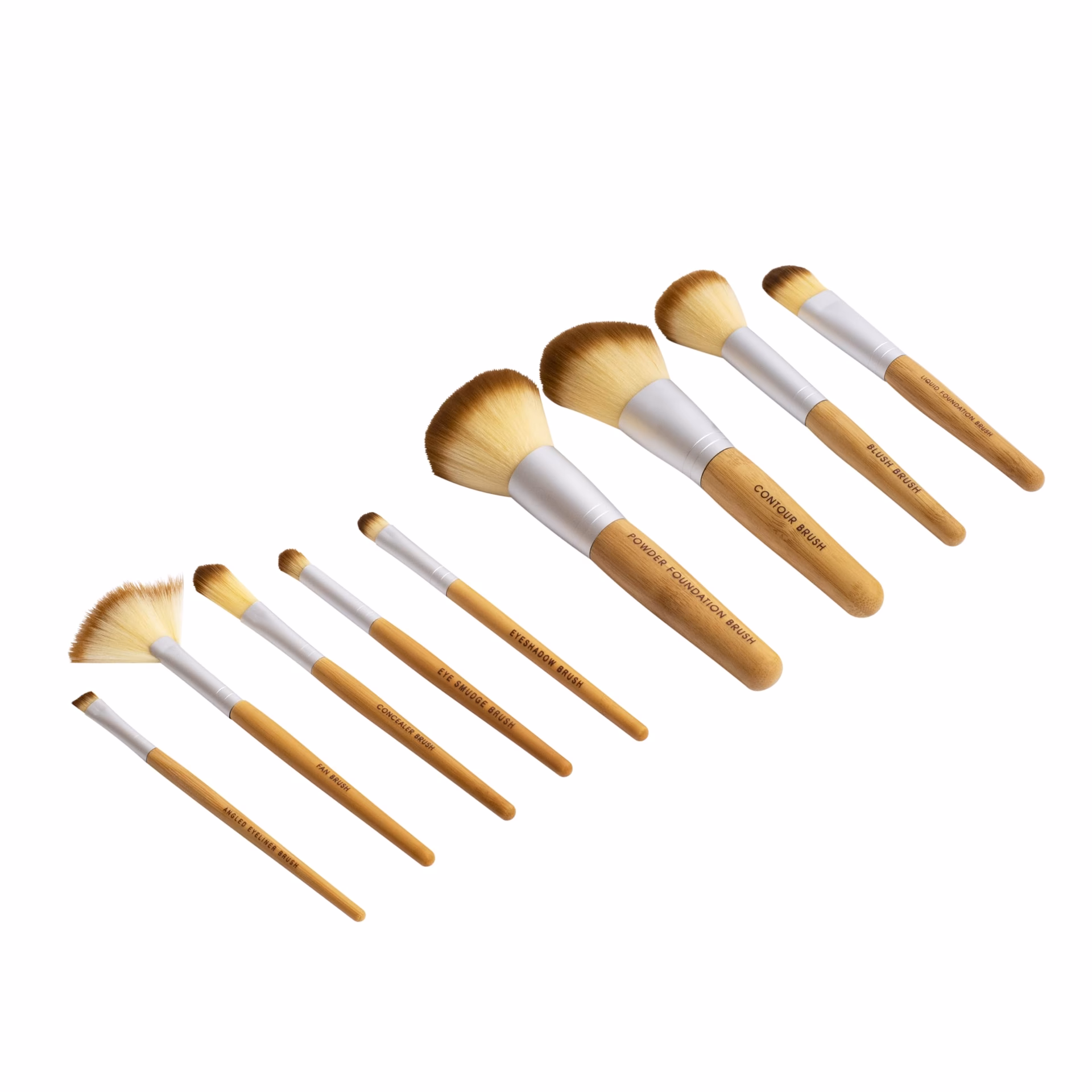 What are Morphe natural brushes made of?