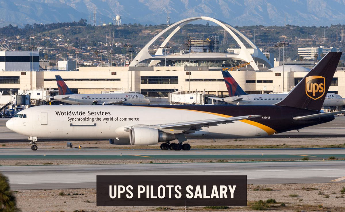 How much does an UPS pilot make?
