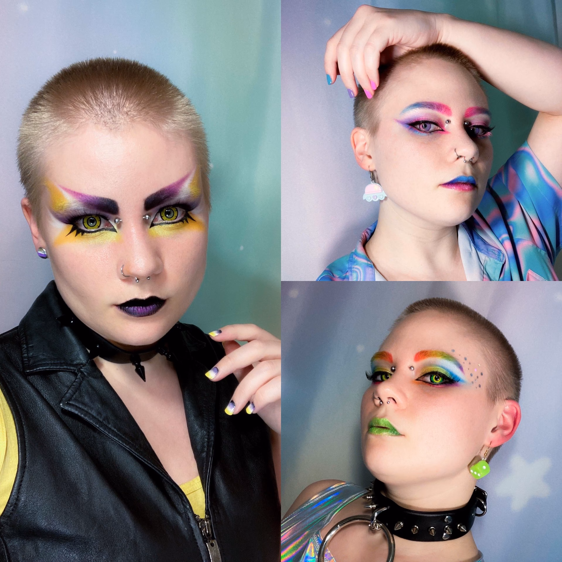 What are the colors for non-binary?