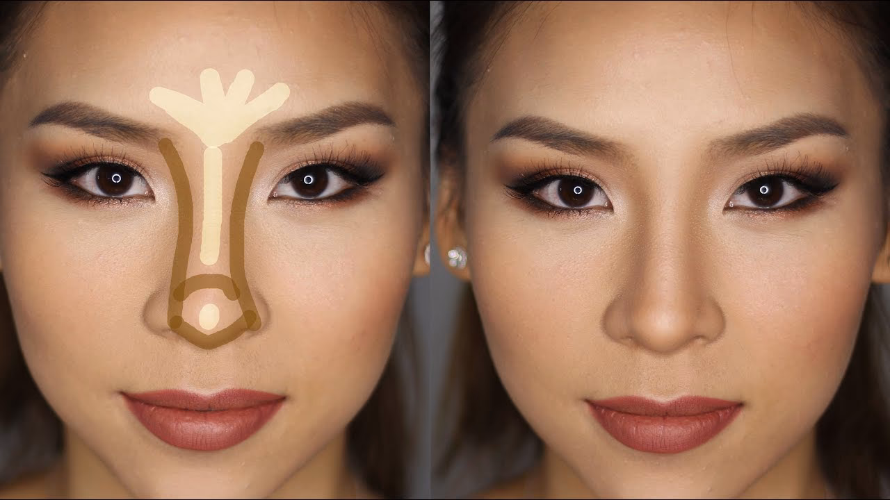 Does highlighting your nose make it look smaller?