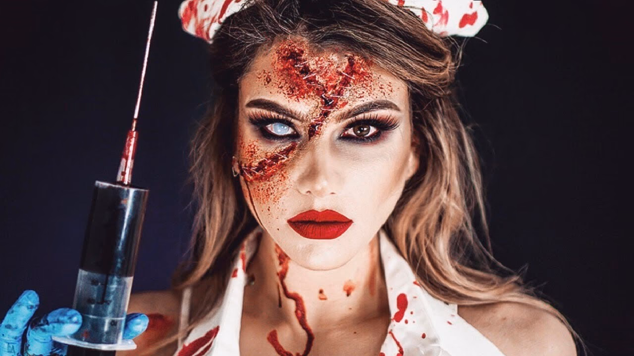 What kind of makeup can nurses wear?