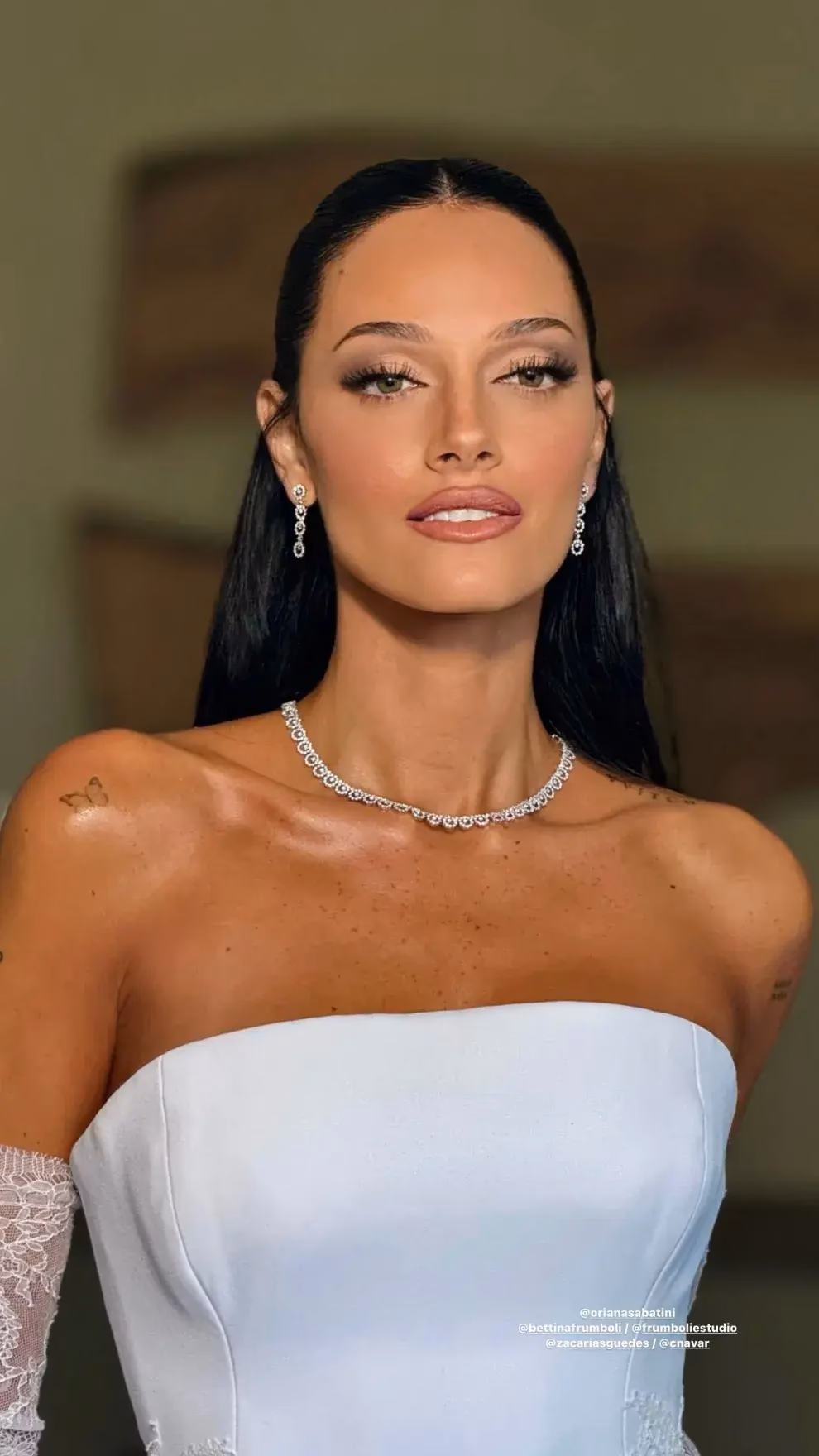 ¿Quién maquillo a Oriana Sabatini?