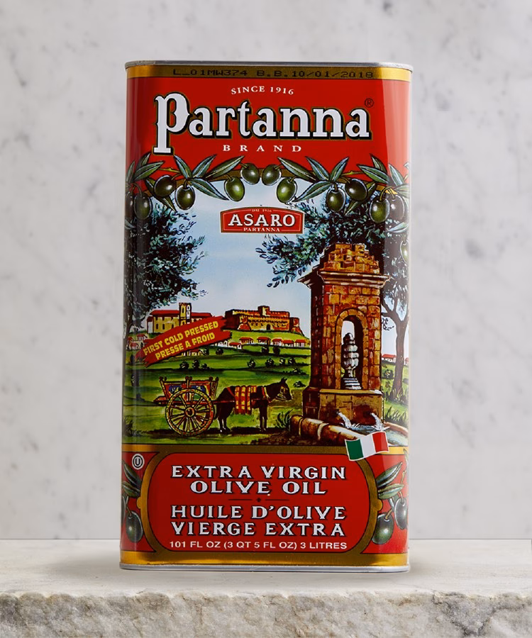 Who makes Partanna olive oil?