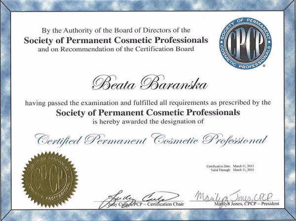 What is required to do permanent makeup in Texas?