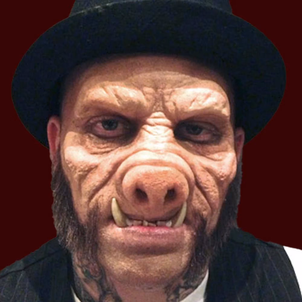 What does make up on a pig mean?