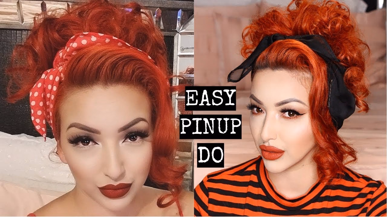What does it mean to pin up your hair?