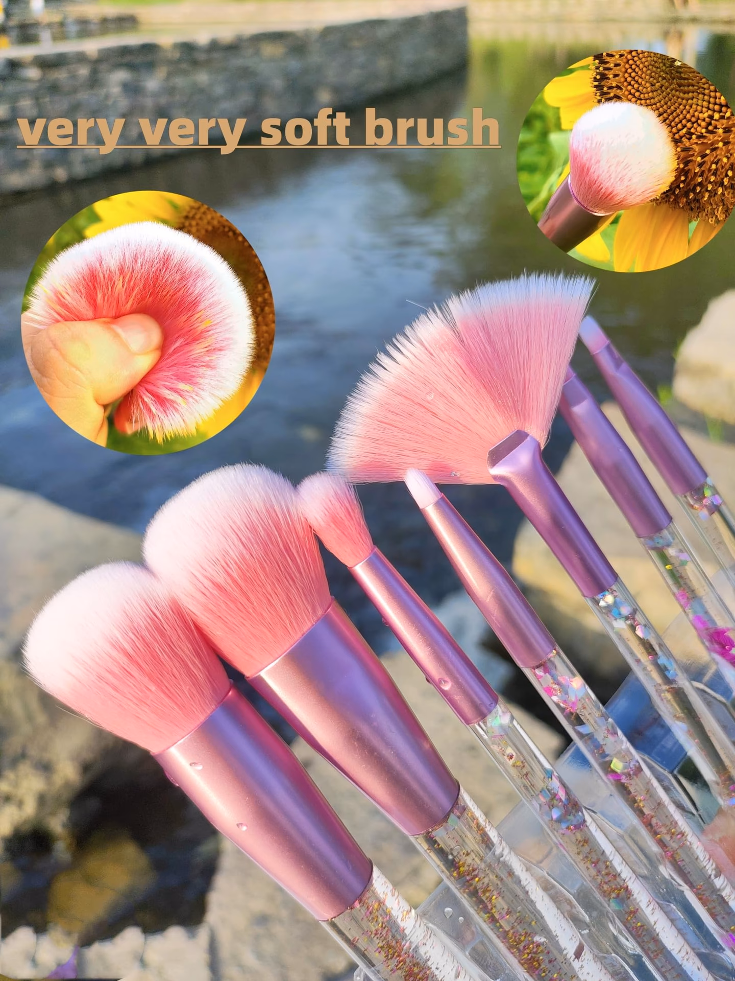 Is a fan brush good for blush?