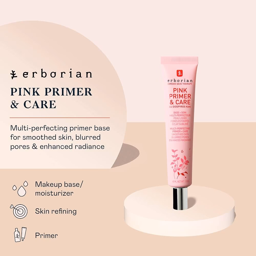 What is pink primer used for makeup?