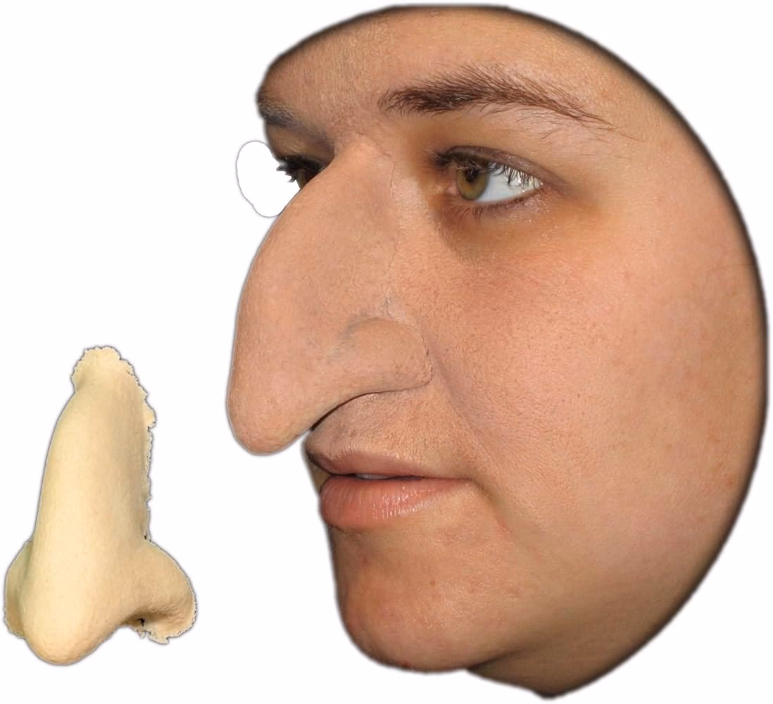How do prosthetic noses stay on?