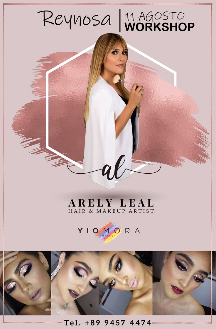 ¿Cómo se publicita el maquillaje?