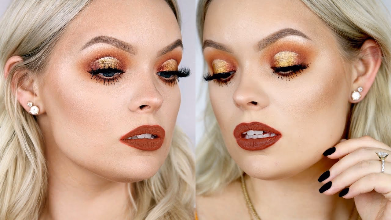 How to do pumpkin spice makeup?