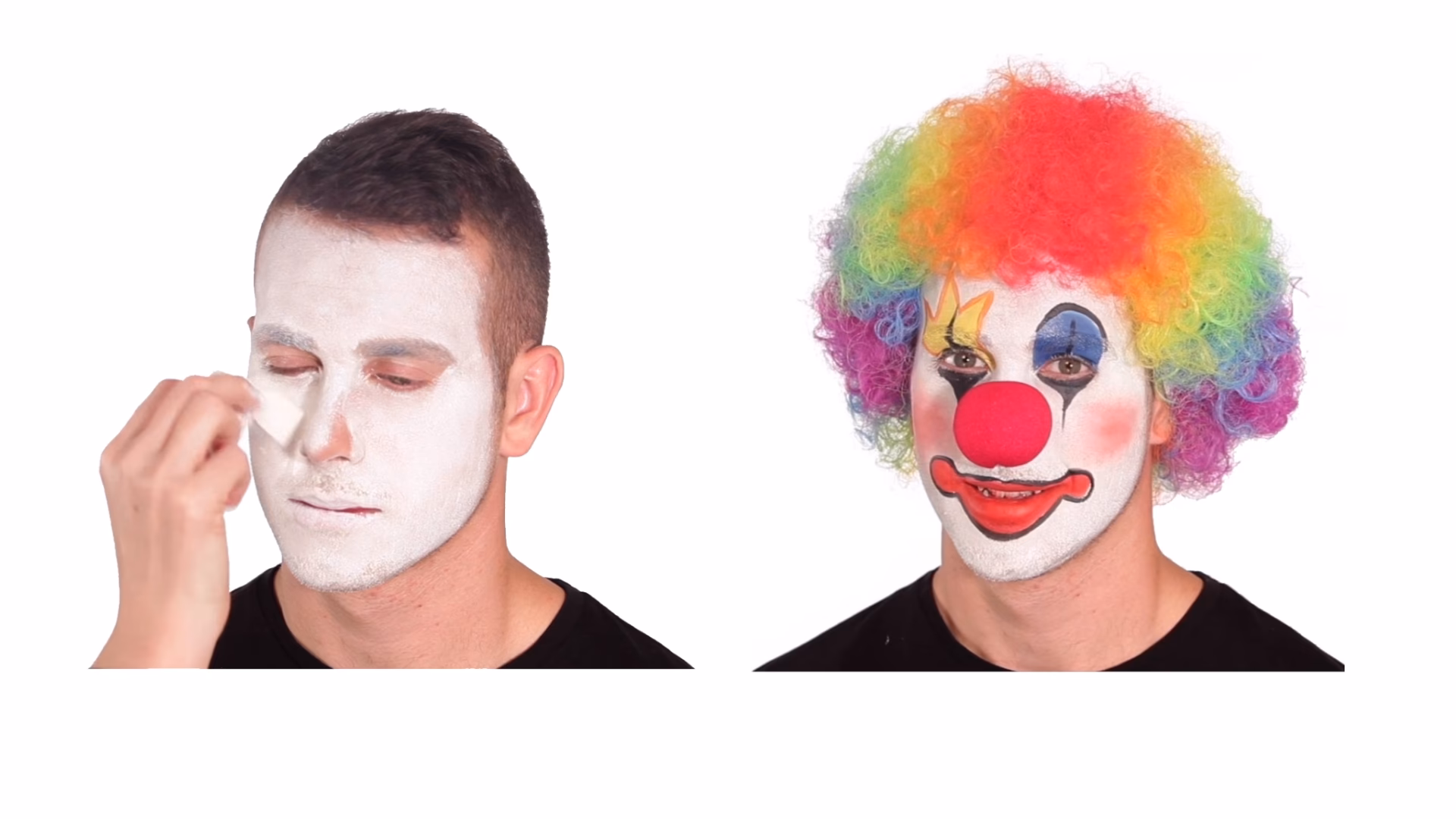 What does the clown makeup meme mean?
