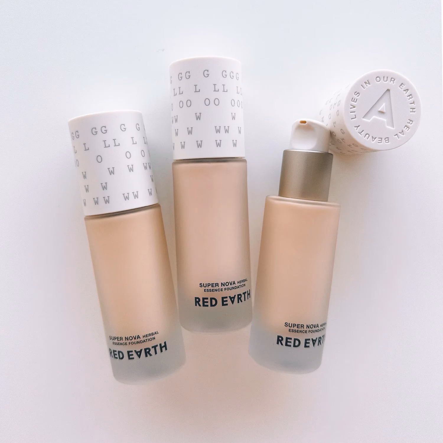 What is red earth used for?