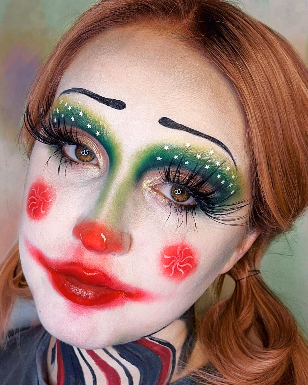 What makeup for a red nose?