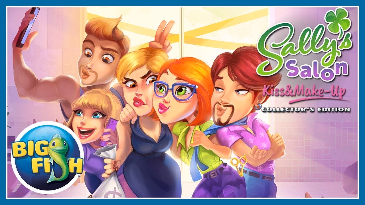 Where is the mouse in Sally's salon?