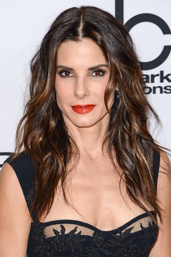 What type of face does Sandra Bullock have?